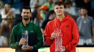 میامی اوپن کو جیتنے کے لئے مینسک نے جوکووچ کو پریشان کیا