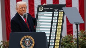 ٹرمپ نے باہمی نرخوں کا اعلان کیا جب وہ تجارتی جنگ کو ختم کرتا ہے