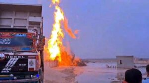 کراچی کی کورنگی بلیز ساتویں دن تک جاری ہے