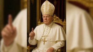 صدر ٹرمپ نے پوپ کی حیثیت سے اپنی تصویر شیئر کی ہے