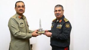 فیلڈ مارشل منیر نے آذربائیجان کے وزیر دفاع کے ساتھ علاقائی سلامتی کی حرکیات پر تبادلہ خیال کیا