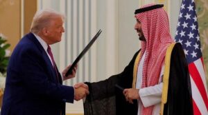 ٹرمپ نے خلیج ٹور پر 600 بلین ڈالر کے سعودی سرمایہ کاری کا عہد حاصل کیا