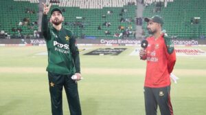 پاکستان جیت ٹاس ، بنگلہ دیش کے خلاف پہلے بیٹنگ کا انتخاب کریں