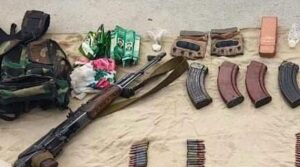 کم از کم پانچ دہشت گرد ہلاک ، دو کو کے پی آئی بیوس میں گرفتار کیا گیا