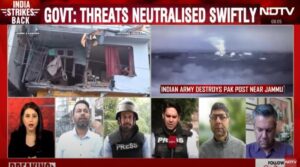 ہندوستانی صحافی براہ راست ٹی وی پر جعلی خبروں کی اطلاع دینے کا اعتراف کرتے ہیں