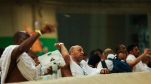 1.6 ملین سے زیادہ حج کے حجاج کرام 'شیطان کا پتھر'