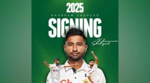 پاکستانی فاسٹ بولر خرم شاہ زاد کاؤنٹی سیزن کے باقی حصوں کے لئے ورسیسٹر شائر کے لئے کھیلنے کے لئے