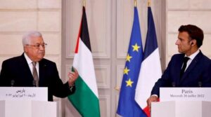 صدر میکرون نے ریاست فلسطین کو تسلیم کرنے کے لئے فرانس کی حیثیت سے بڑے پیمانے پر تعریف کی