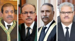 صدر نے چاروں اعلی عدالتوں کے لئے چیف ججوں کی تقرری کو مطلع کیا