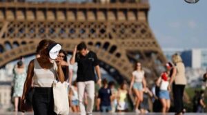 فرانس کے درجہ حرارت کی توقع ہے کیونکہ ہیٹ ویو یورپ سے ٹکرا جاتا ہے