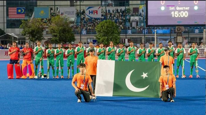 ہاکی U18 ایشیا کپ میں پاکستان کچلنے سری لنکا