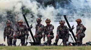 ہندوستان کے باغی گروپ کا دعوی ہے کہ میانمار کے حملوں میں فوج نے رہنماؤں کو ہلاک کیا