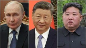 پوتن ، کم جونگ ان کو مغرب میں بدنامی کے مظاہرہ میں چینی پریڈ میں شرکت کے لئے