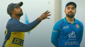 افغانستان نے ٹاس ، سری لنکا کے خلاف پہلے بیٹنگ کا انتخاب کیا