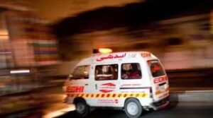 کراچی بلڈنگ فائر میں دو خواتین زخمی ہوگئیں