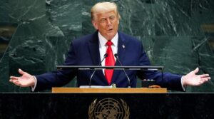 یونگا میں ، ٹرمپ ہم نے دنیا کے امن کے لئے کردار ادا کرنے کے لئے کہا ہے