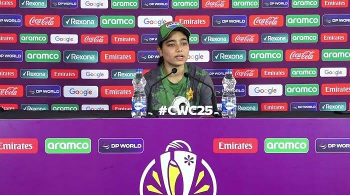 ہندوستان کے تصادم سے پہلے ، پاکستان کی فاطمہ ثنا کا کہنا ہے کہ صرف 'گیم' پر توجہ دیں